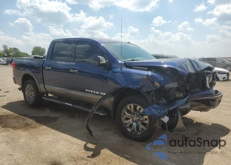 2019 Nissan Titan Sv из США, поврежденный, VIN 1N6AA1E58KN508134